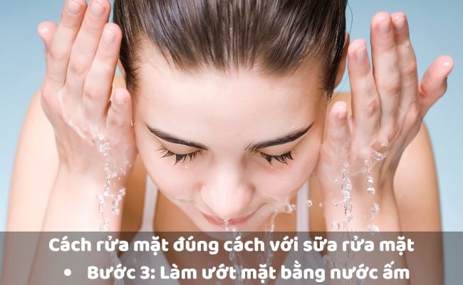 Cách rửa mặt đúng cách