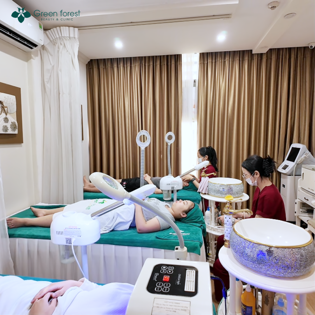 xóa xăm trị thâm tại Green Forest