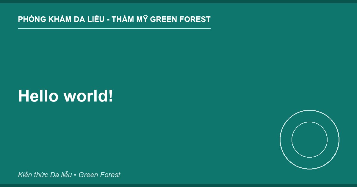 Hello world!